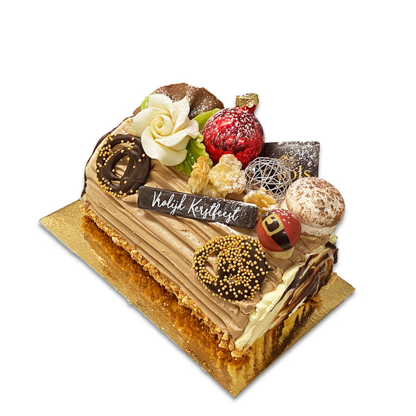 Chocolade boterroom buche