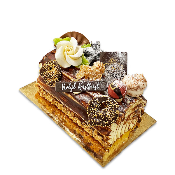 Vanille boterroom buche